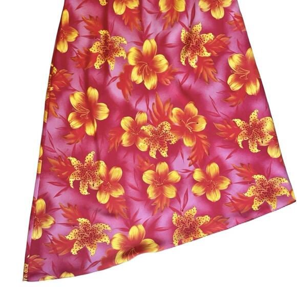 Jamie Brooke Tropical Floral Dress – Size 12 – Colorful – Made in Philippines - Picture 3 of 12